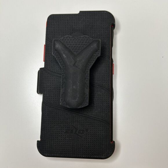 Zizo phone‎ case bolt series black red holster belt clip kickstand - Picture 3 of 5